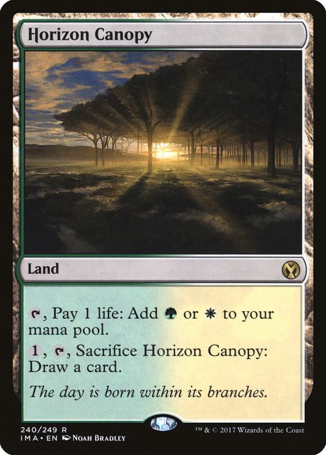Horizon Canopy 240 card from Iconic Masters