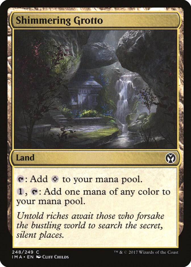 Shimmering Grotto 248 card from Iconic Masters