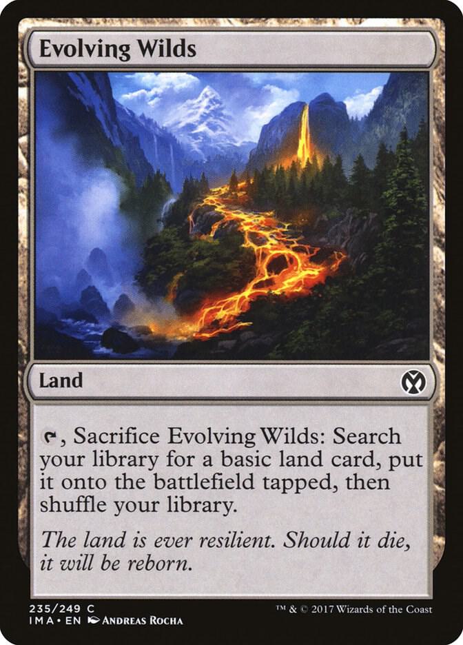 Evolving Wilds 235 card from Iconic Masters
