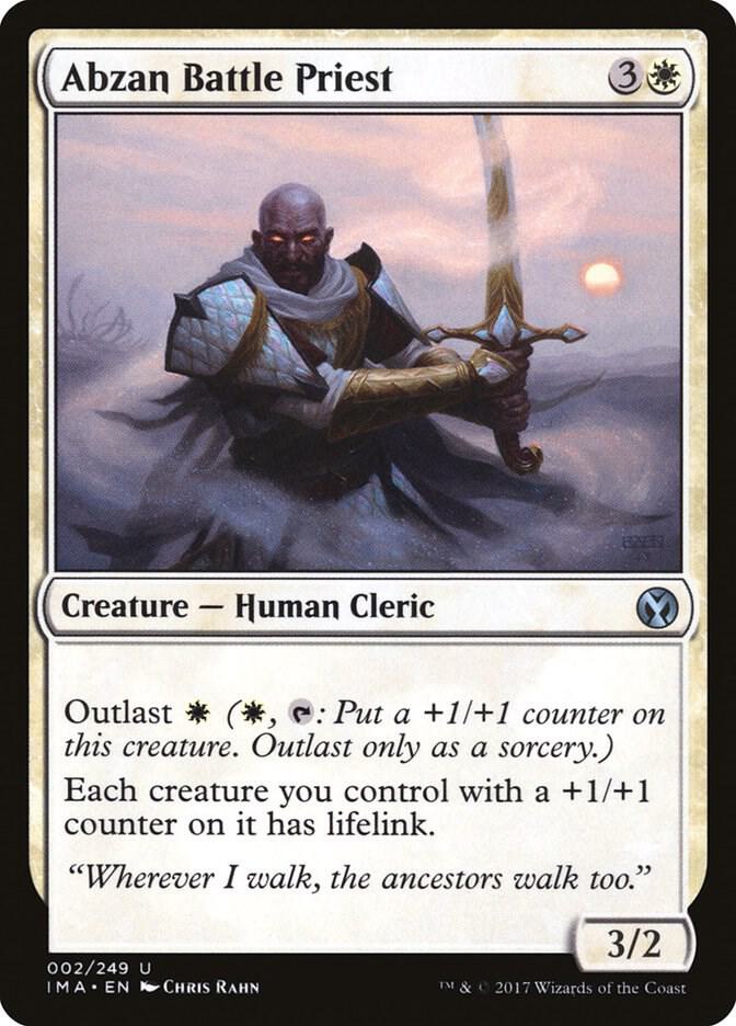 Abzan Battle Priest 2 card from Iconic Masters