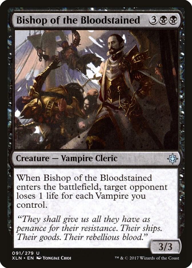 Bishop of the Bloodstained 91 card from Ixalan