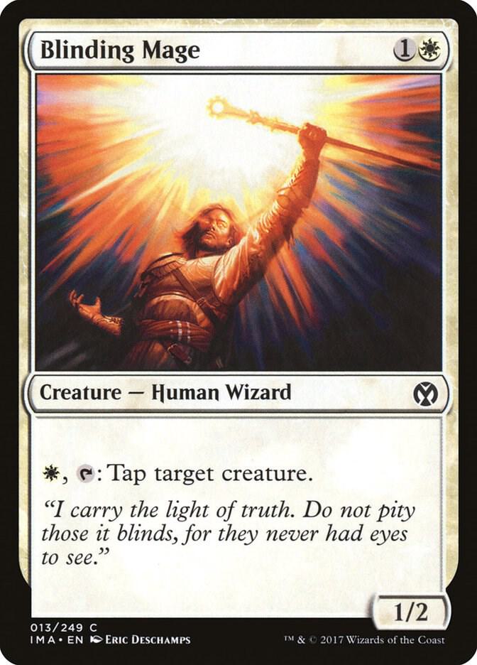 Blinding Mage 13 card from Iconic Masters