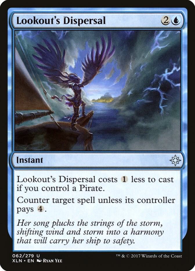 Lookout's Dispersal 62 card from Ixalan