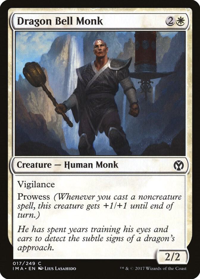 Dragon Bell Monk 17 card from Iconic Masters