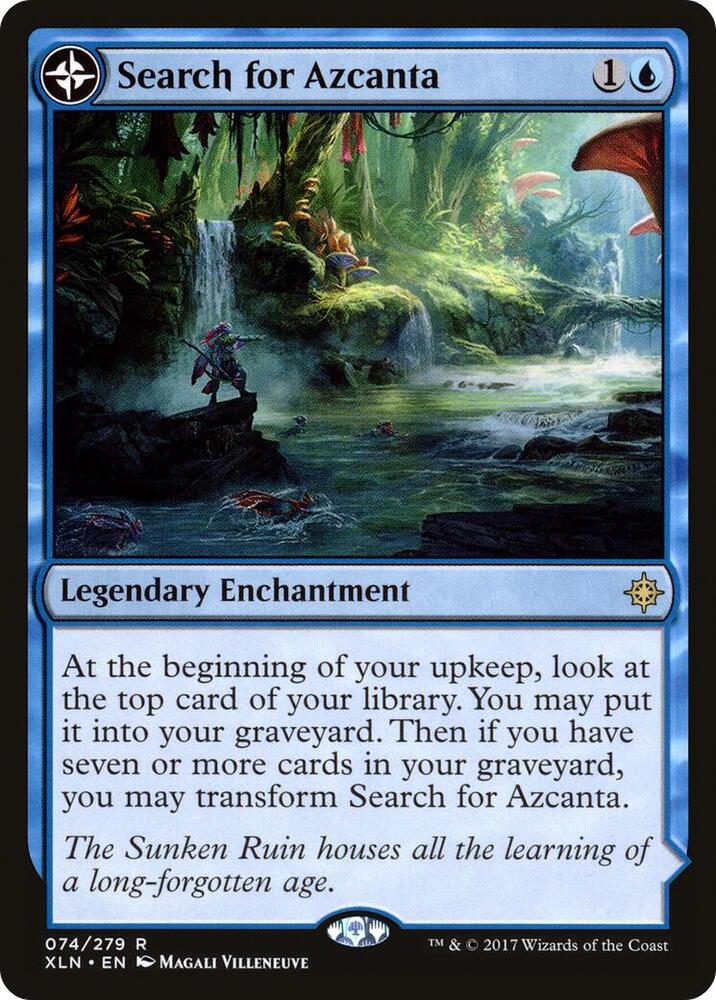 Search for Azcanta 74 card from Ixalan