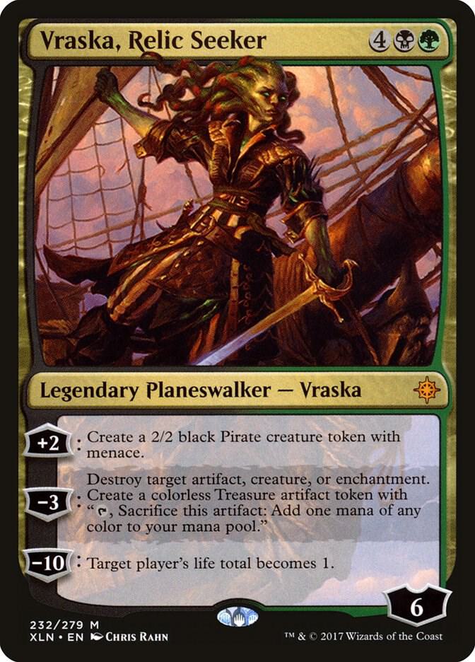 Vraska, Relic Seeker 232 card from Ixalan