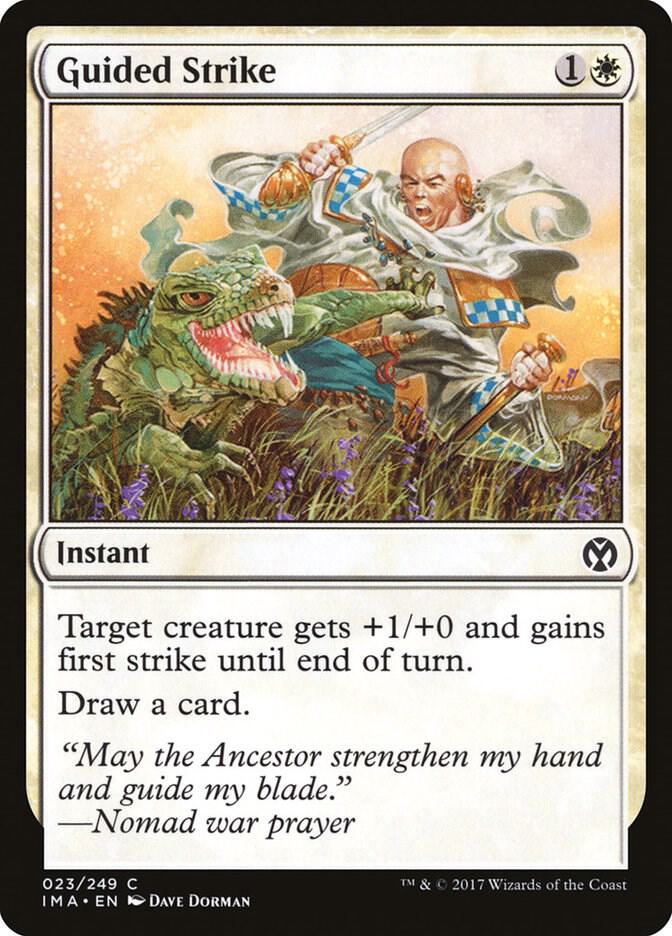 Guided Strike 23 card from Iconic Masters