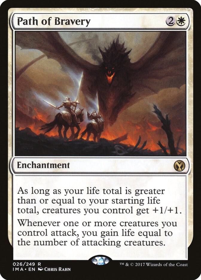 Path of Bravery 26 card from Iconic Masters