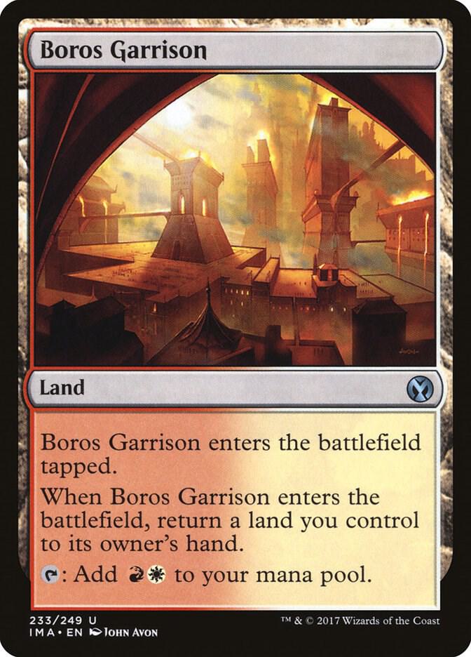 Boros Garrison 233 card from Iconic Masters