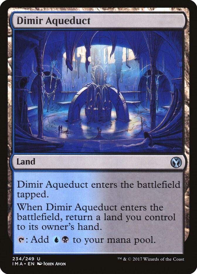 Dimir Aqueduct 234 card from Iconic Masters