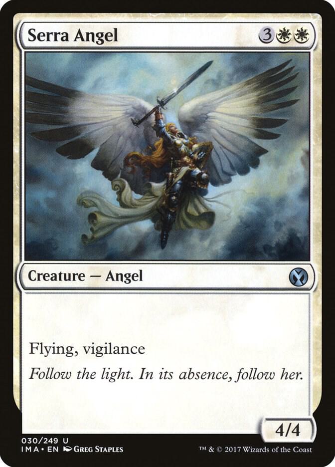 Serra Angel 30 card from Iconic Masters
