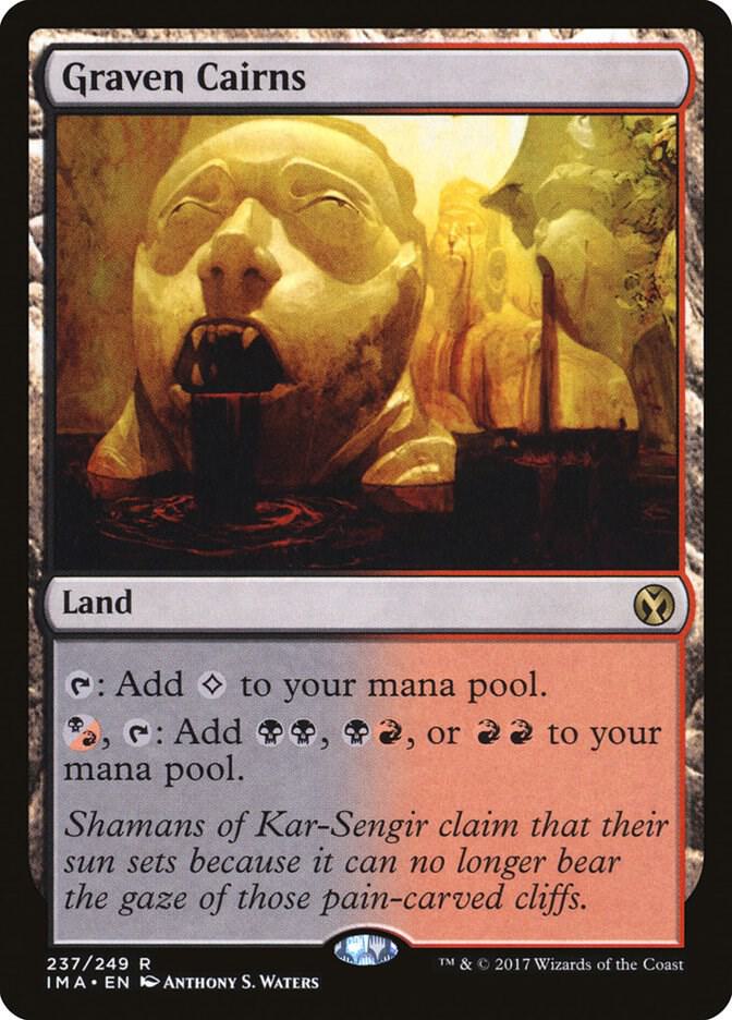 Graven Cairns 237 card from Iconic Masters