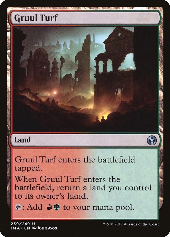 Gruul Turf 239 card from Iconic Masters