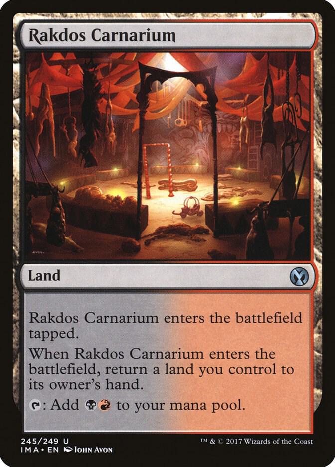 Rakdos Carnarium 245 card from Iconic Masters