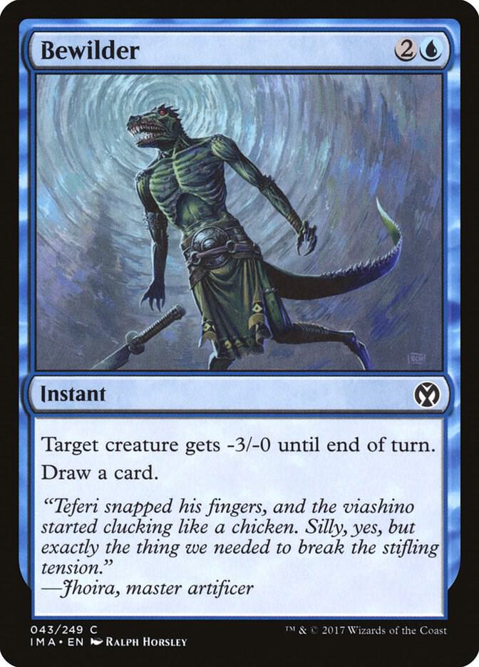 Bewilder 43 card from Iconic Masters