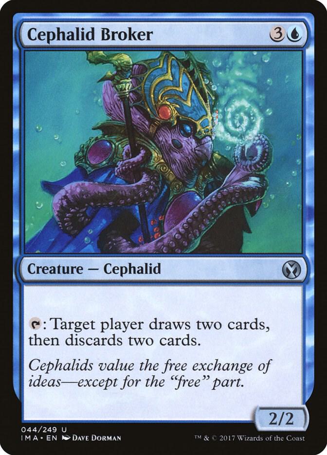 Cephalid Broker 44 card from Iconic Masters