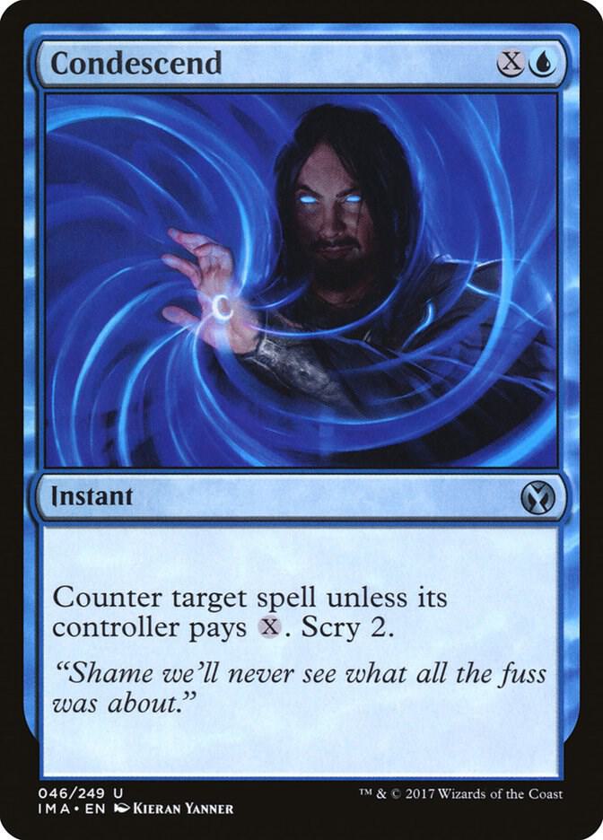 Condescend 46 card from Iconic Masters