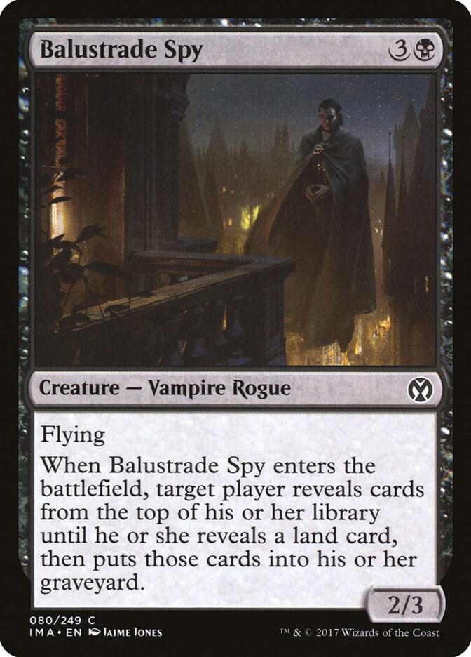 Balustrade Spy 80 card from Iconic Masters