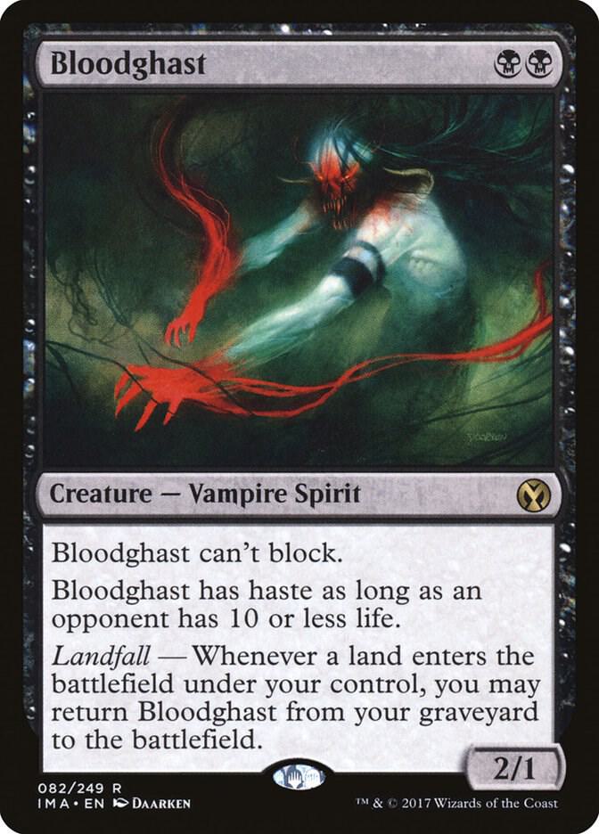 Bloodghast 82 card from Iconic Masters