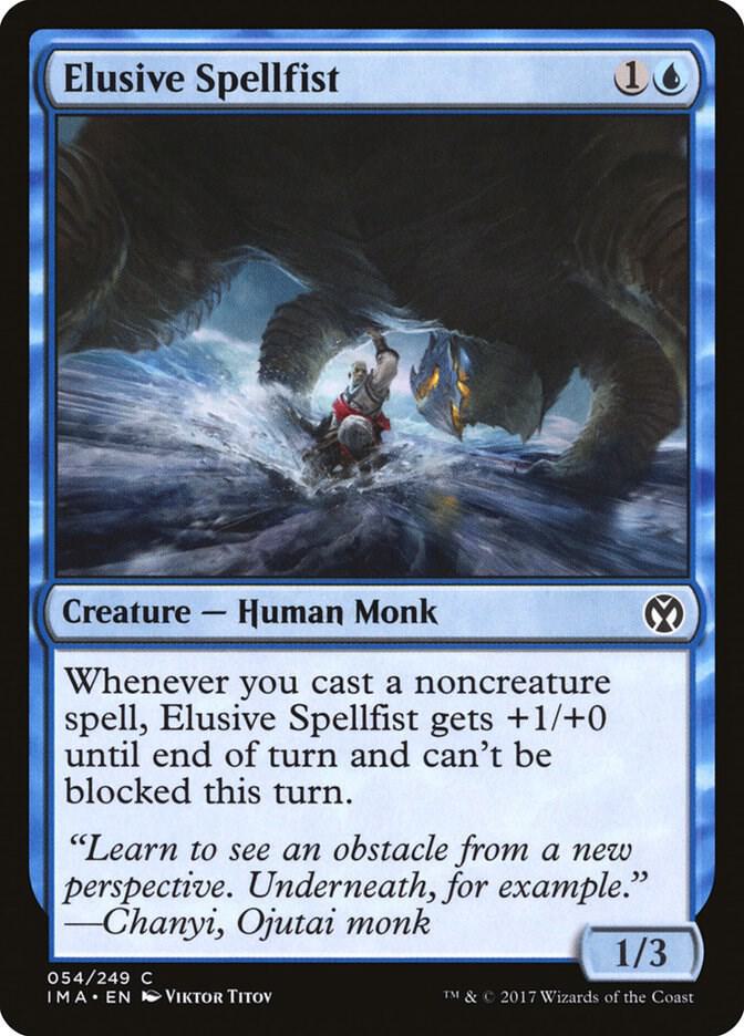 Elusive Spellfist 54 card from Iconic Masters