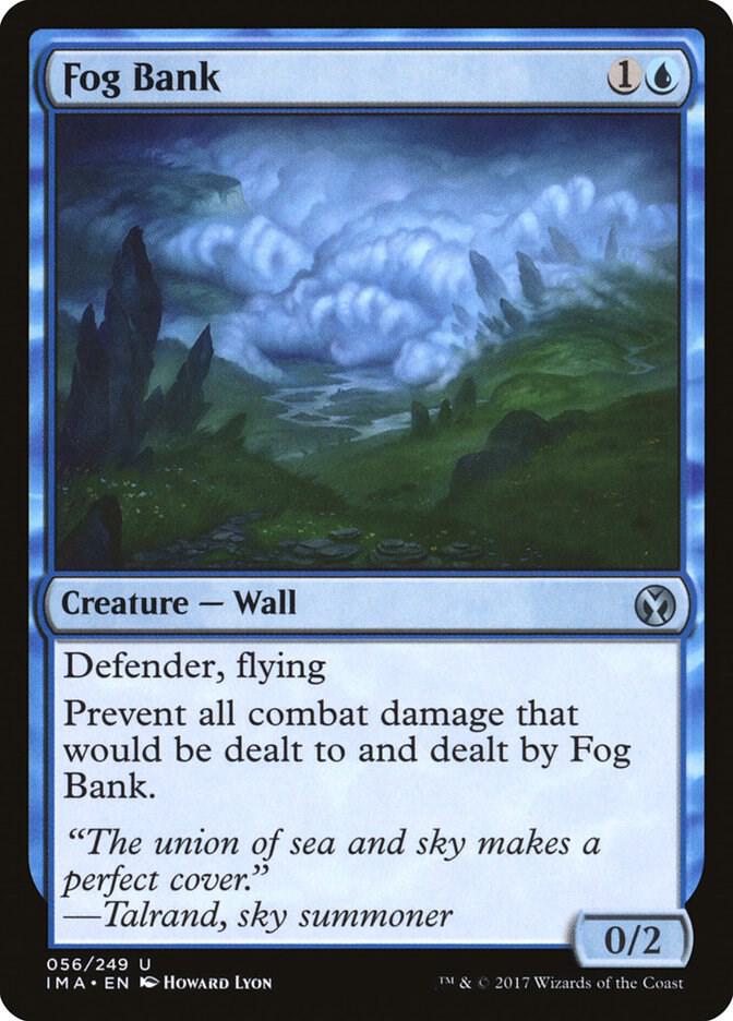Fog Bank 56 card from Iconic Masters