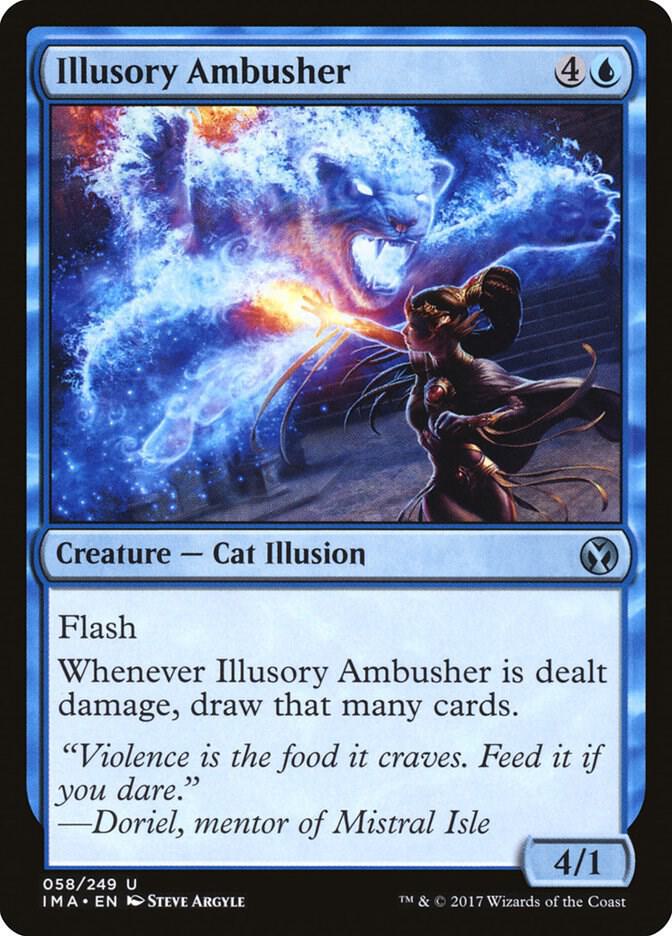 Illusory Ambusher 58 card from Iconic Masters