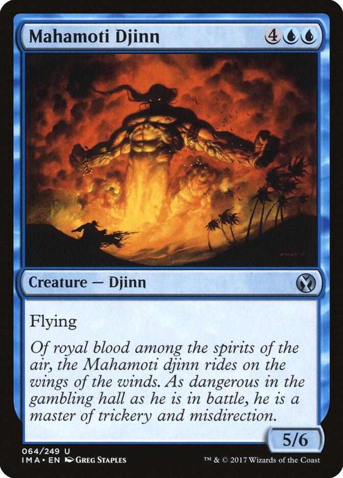 Mahamoti Djinn 64 card from Iconic Masters