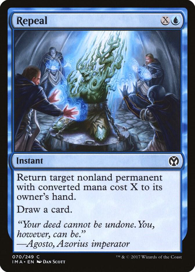 Repeal 70 card from Iconic Masters