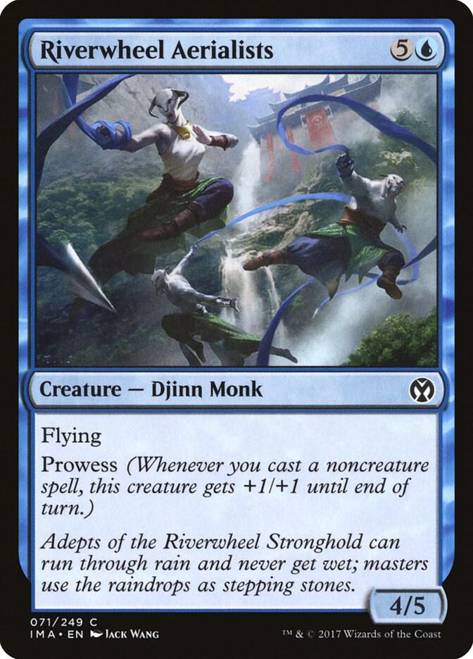 Riverwheel Aerialists 71 card from Iconic Masters