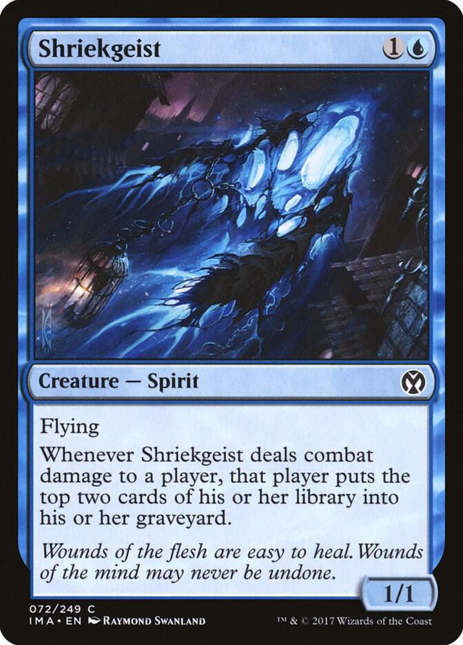 Shriekgeist 72 card from Iconic Masters