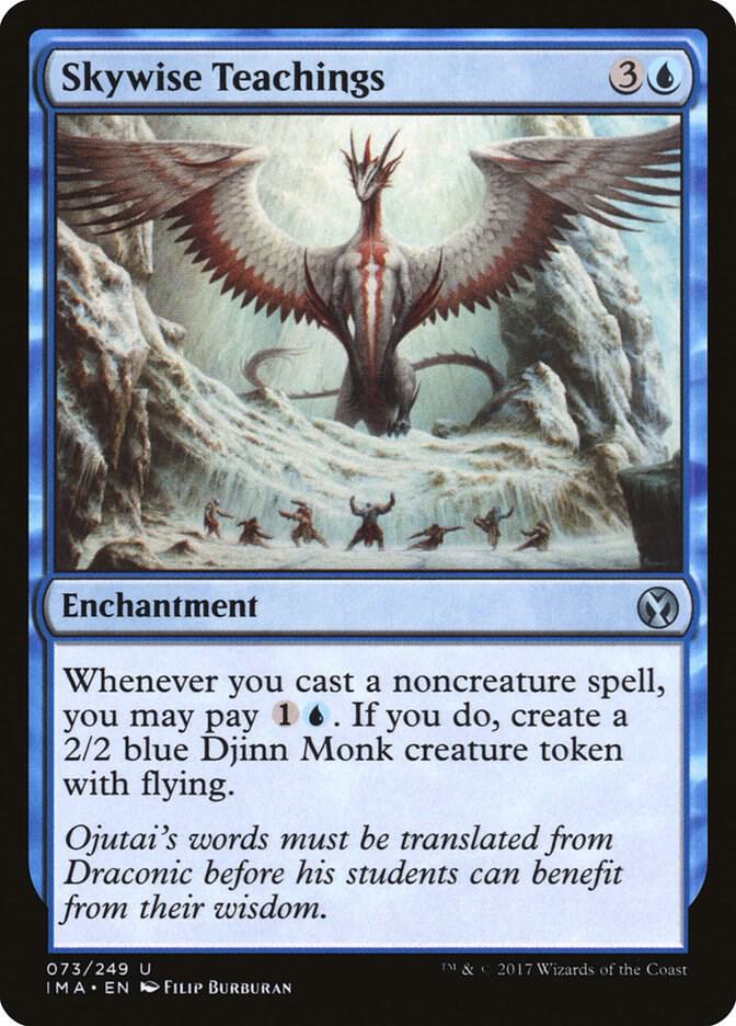 Skywise Teachings 73 card from Iconic Masters