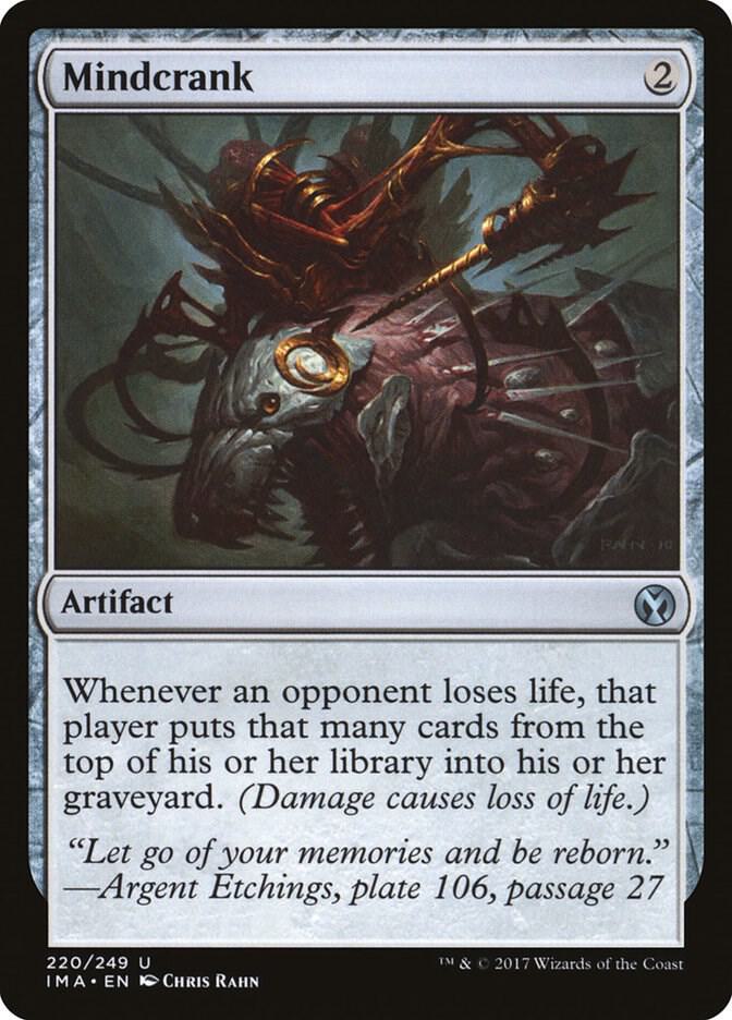 Mindcrank 220 card from Iconic Masters