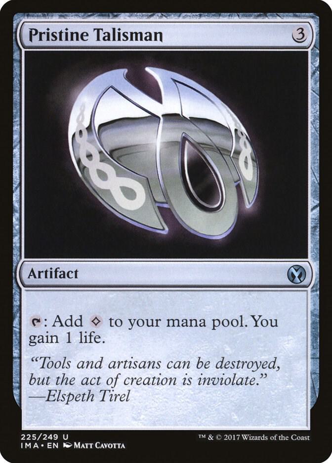 Pristine Talisman 225 card from Iconic Masters