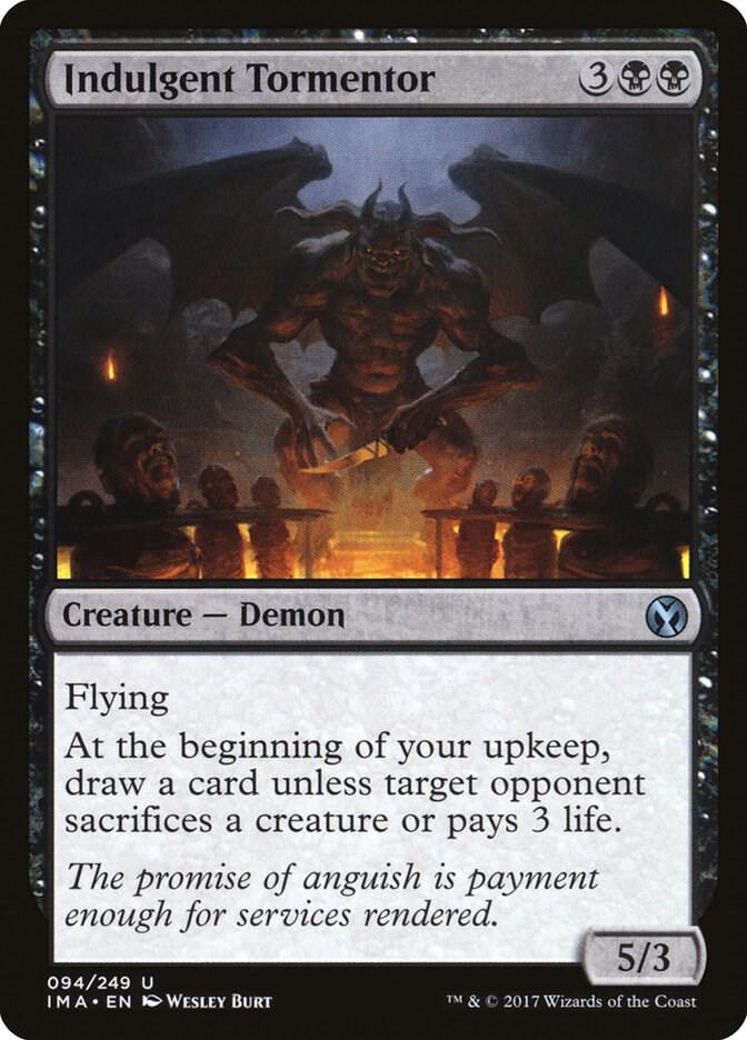 Indulgent Tormentor 94 card from Iconic Masters