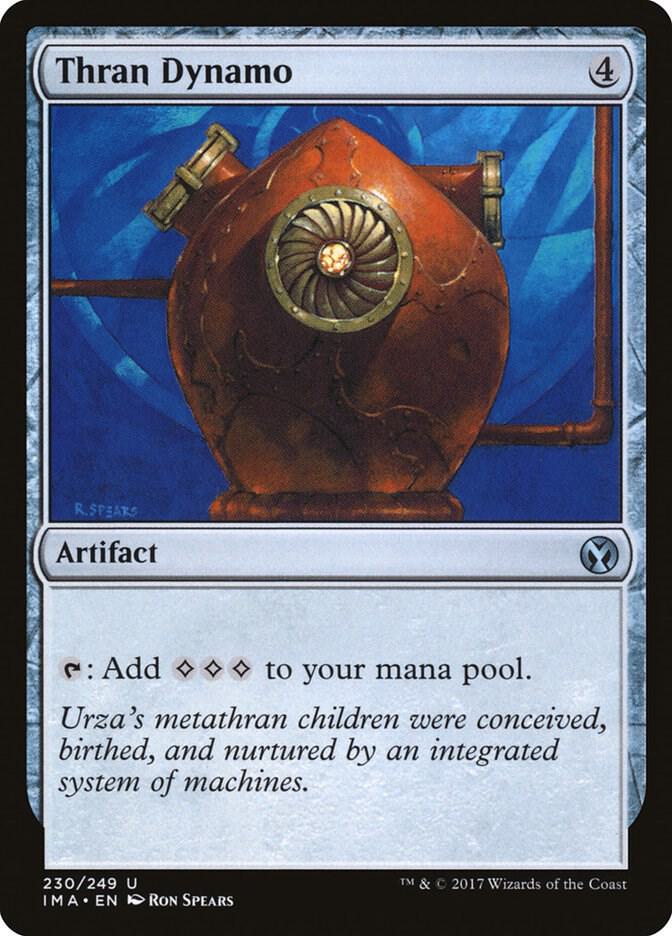 Thran Dynamo 230 card from Iconic Masters