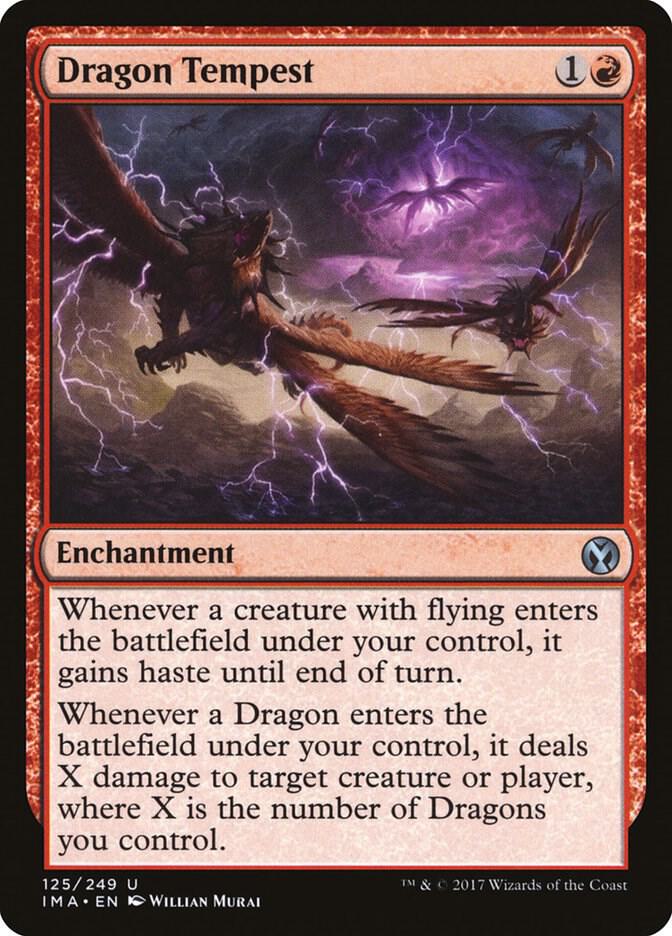 Dragon Tempest 125 card from Iconic Masters