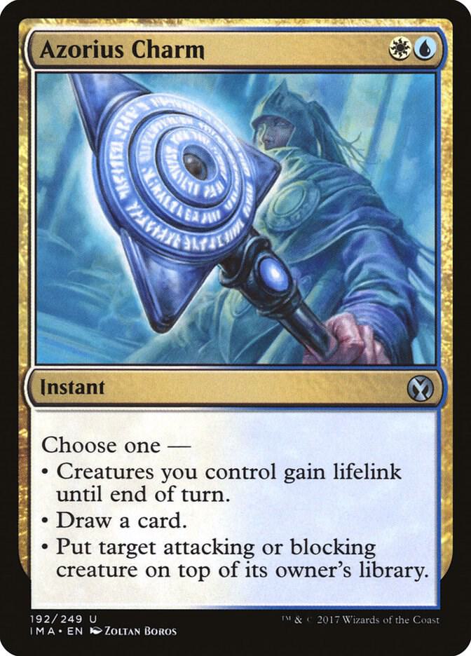 Azorius Charm 192 card from Iconic Masters