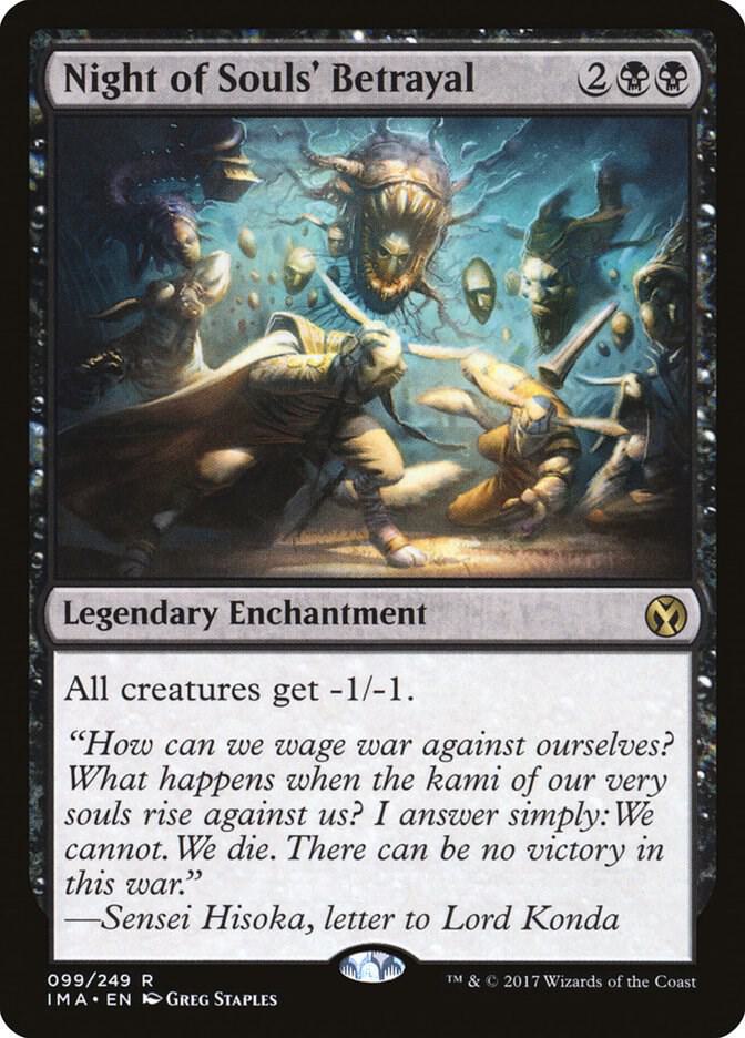 Night of Souls' Betrayal 99 card from Iconic Masters