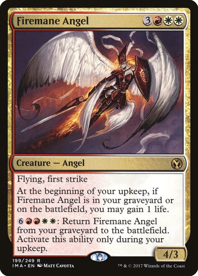 Firemane Angel 199 card from Iconic Masters