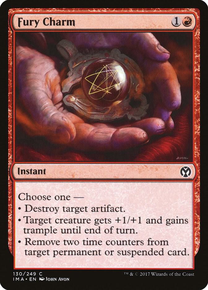 Fury Charm 130 card from Iconic Masters