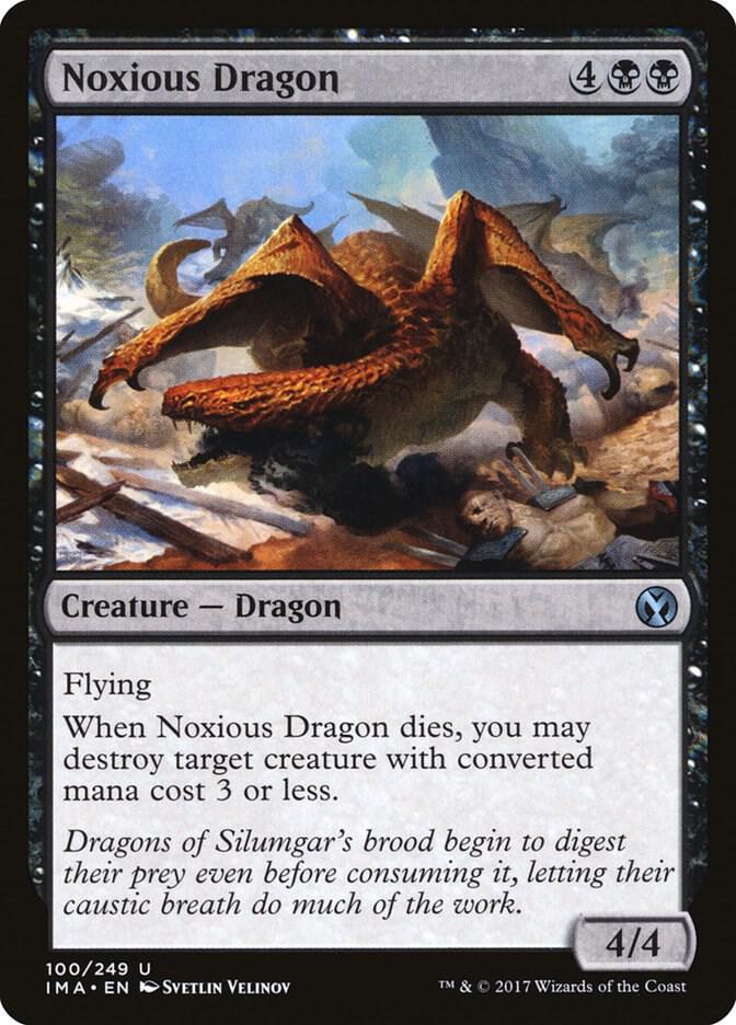 Noxious Dragon 100 card from Iconic Masters