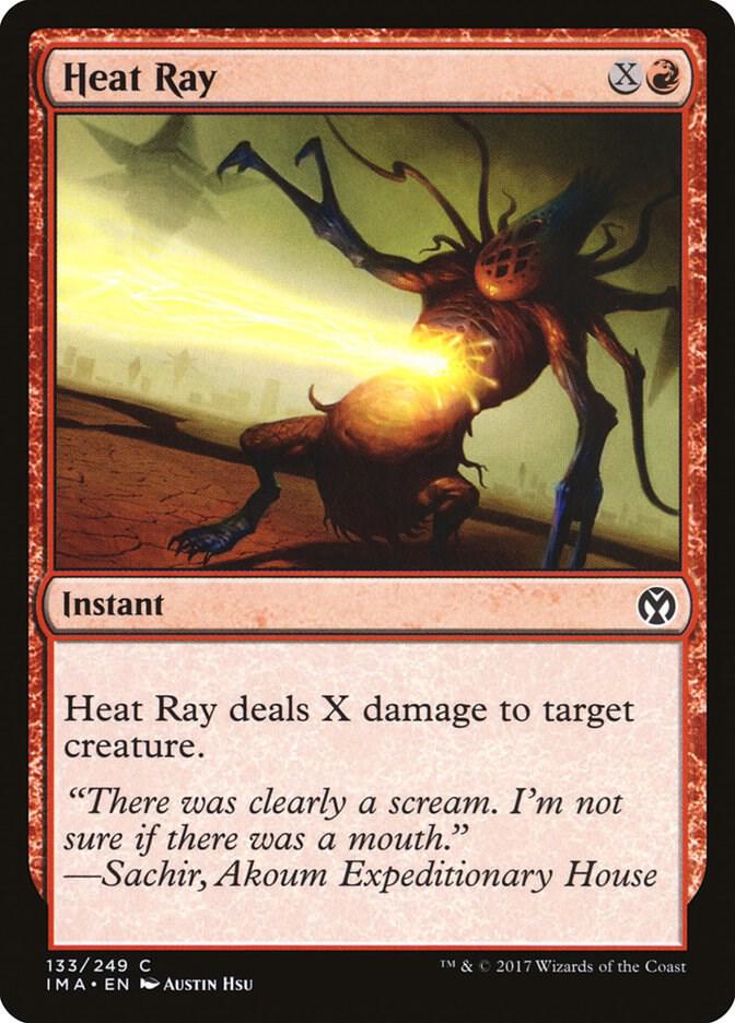 Heat Ray 133 card from Iconic Masters
