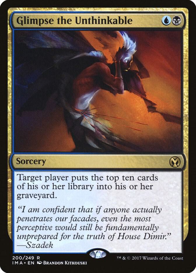 Glimpse the Unthinkable 200 card from Iconic Masters