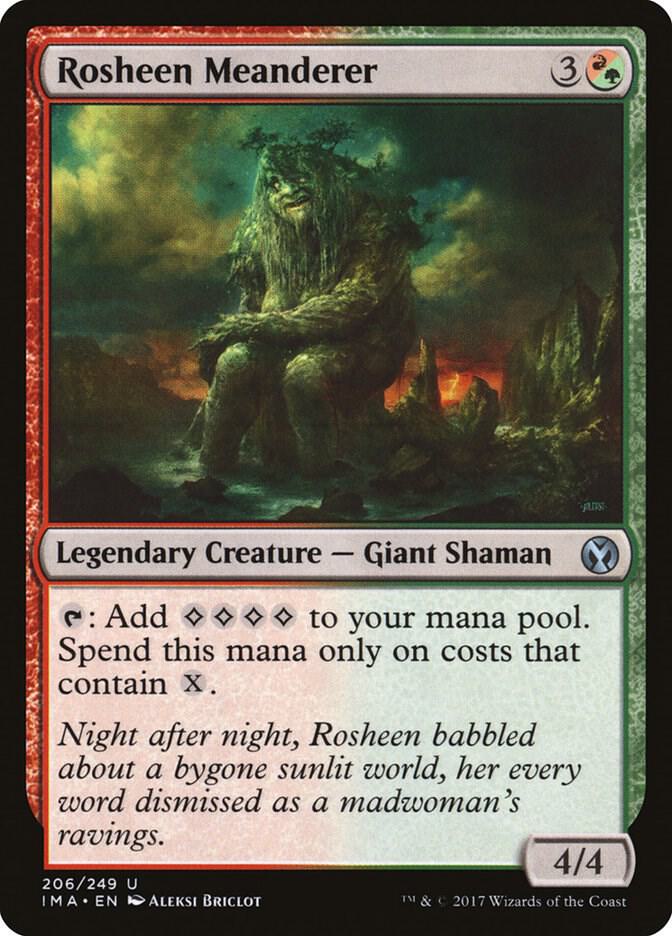 Rosheen Meanderer 206 card from Iconic Masters