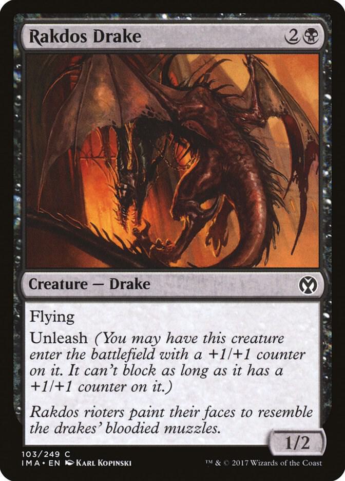 Rakdos Drake 103 card from Iconic Masters