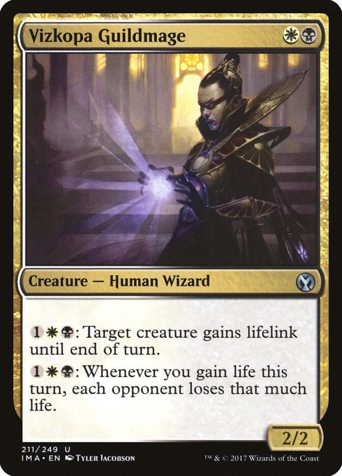 Vizkopa Guildmage 211 card from Iconic Masters