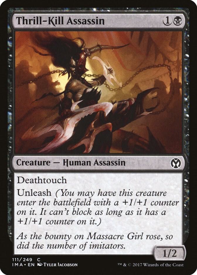Thrill-Kill Assassin 111 card from Iconic Masters