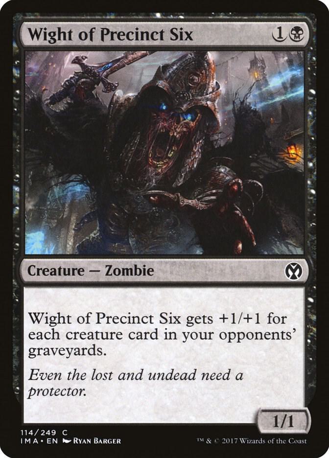 Wight of Precinct Six 114 card from Iconic Masters
