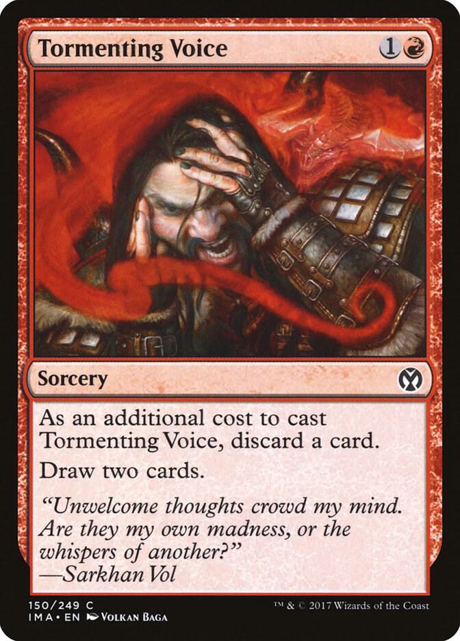 Tormenting Voice 150 card from Iconic Masters