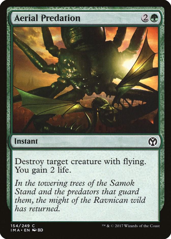 Aerial Predation 154 card from Iconic Masters